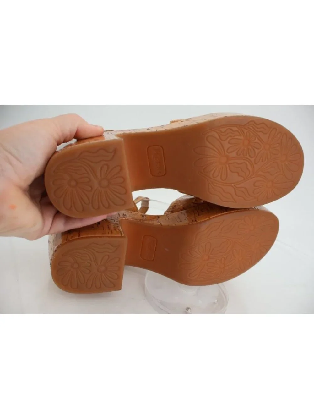 Kork-Ease Korks Calda Sandals Women's 10 Cork Platform Chunky Slingback Y2K